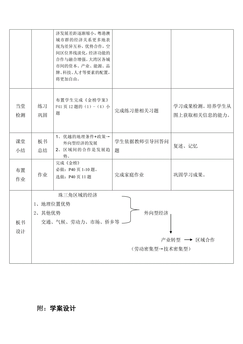 《珠江三角洲》第二节《经济发展》教学设计.doc_第3页