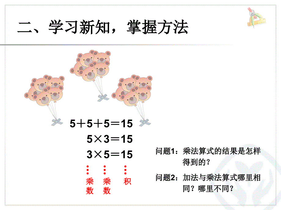 新课标人教版二年级上《乘法的初步认识（2）》课件_第4页