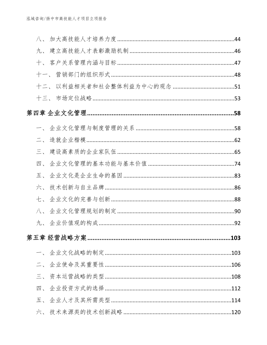 扬中市高技能人才项目立项报告模板参考_第3页