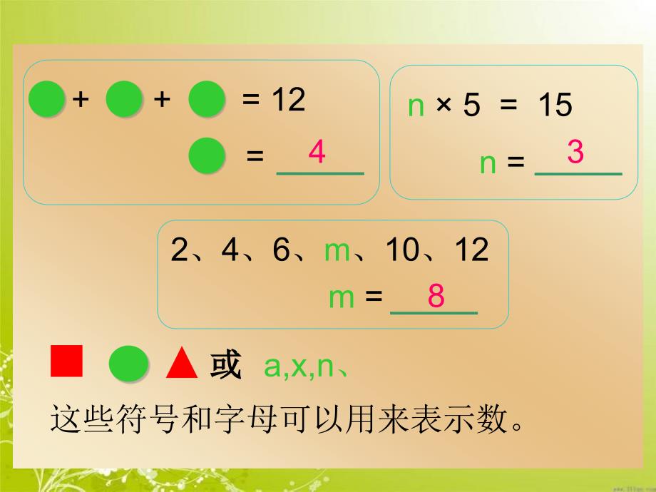 用字母表示数模板_第3页