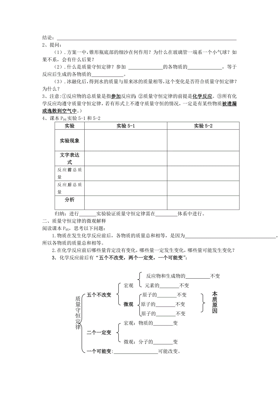 第五单元化学方程式课题1质量守恒定律（1）_第2页