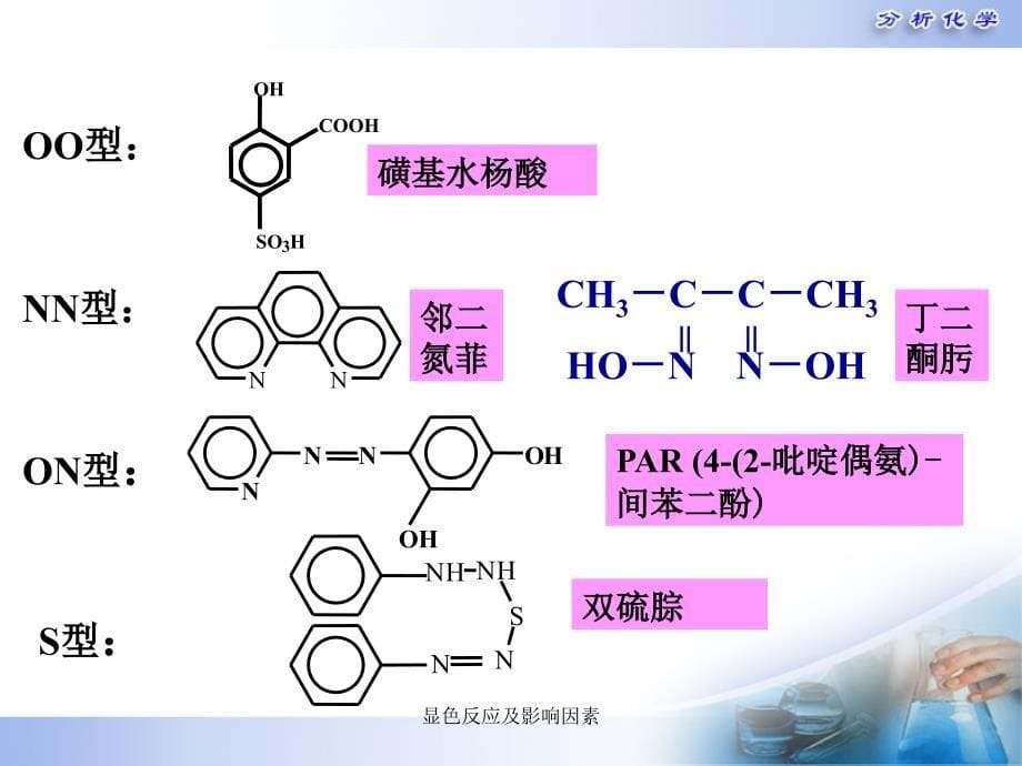 显色反应及影响因素课件_第5页