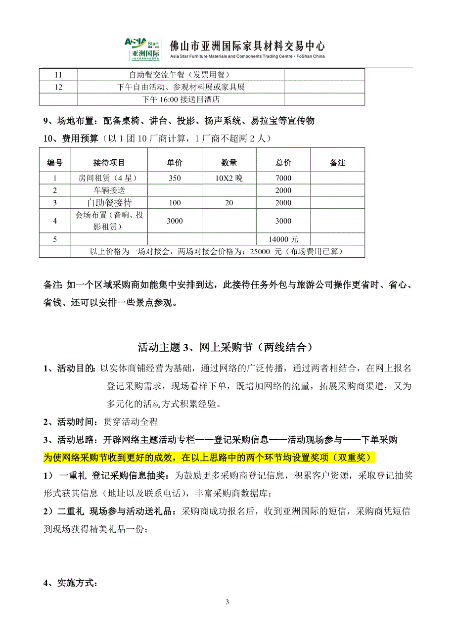 家具材料交易中心国际季采购节活动方案_第3页