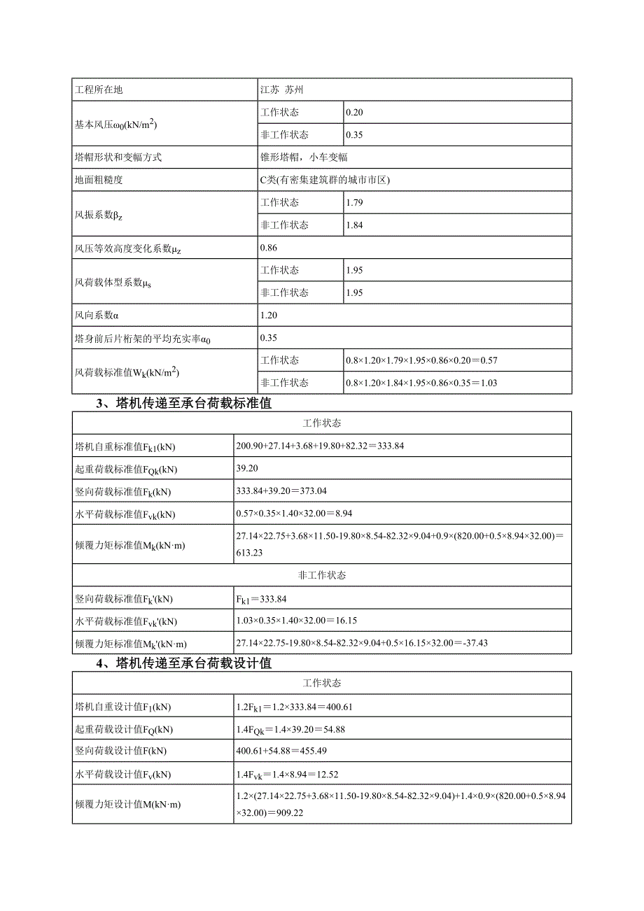 矩形板式塔吊基础计算书_第2页