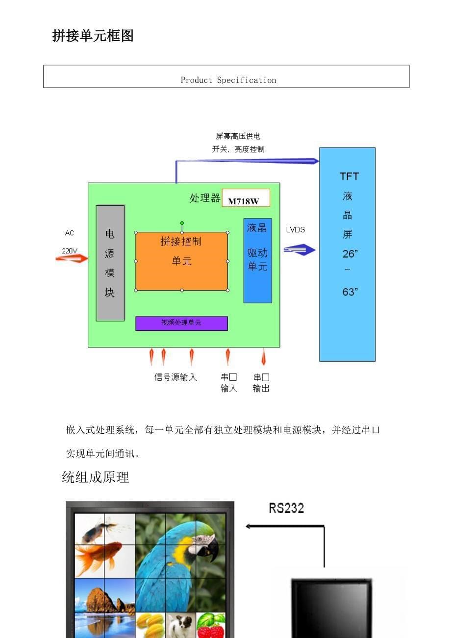 深圳德威雅大屏拼接器说明指导书.doc_第5页