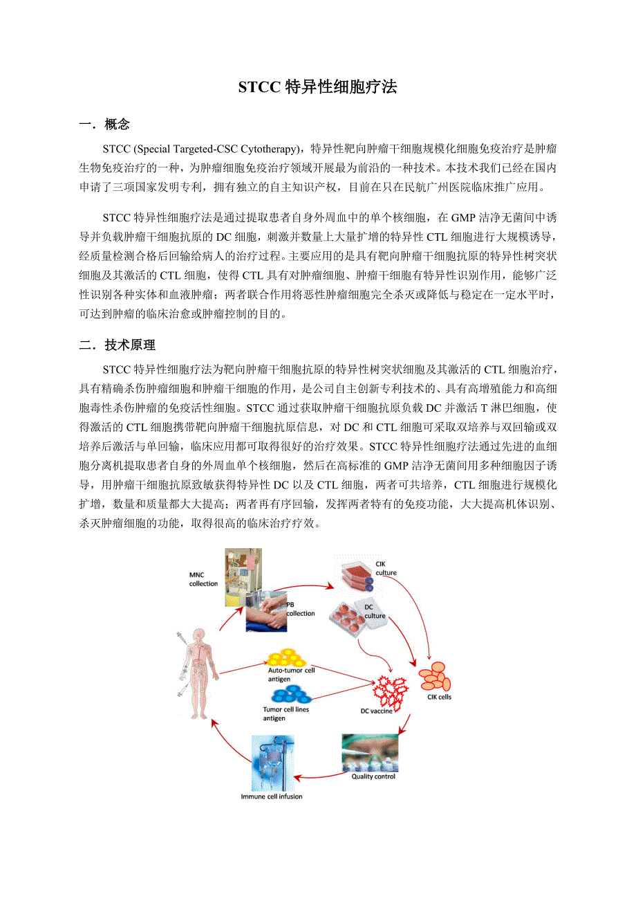 肿瘤STCC特异性细胞疗法.doc_第1页