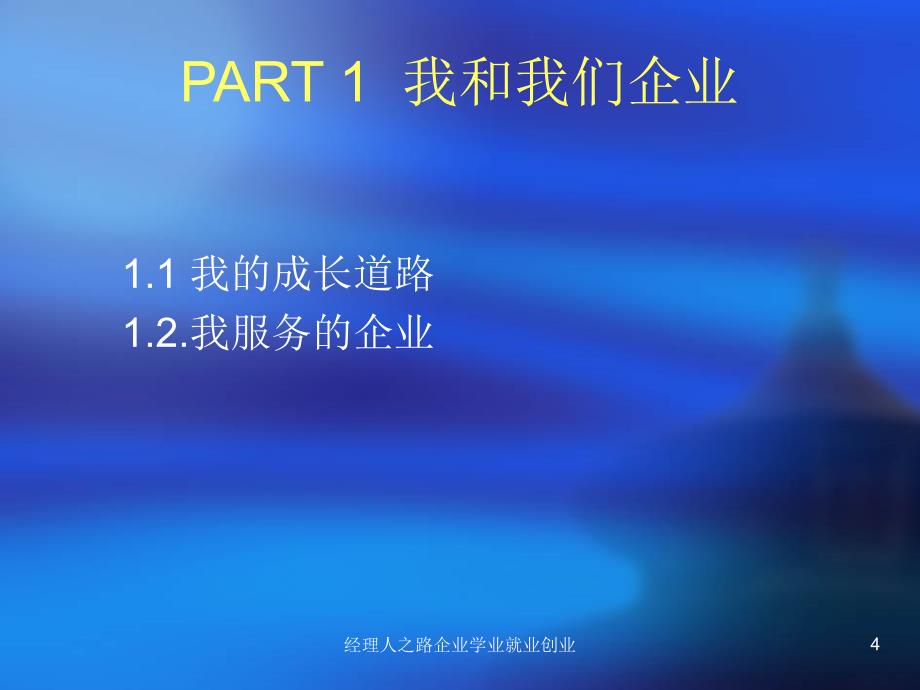 经理人之路企业学业就业创业课件_第4页