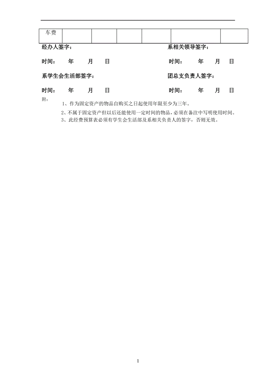 大学生欢送晚会经费预算表_第2页