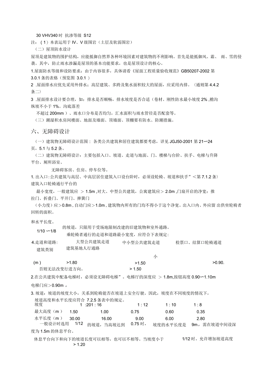 建筑施工图审查要点总结_第4页