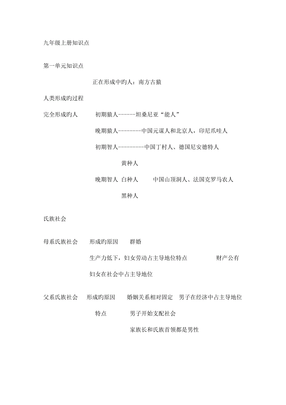 2023年九年级上册知识点.doc_第1页