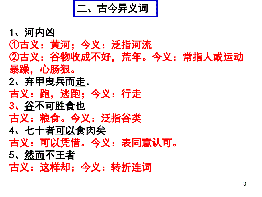 寡人之于国也知识点梳理整理PPT精品文档_第3页