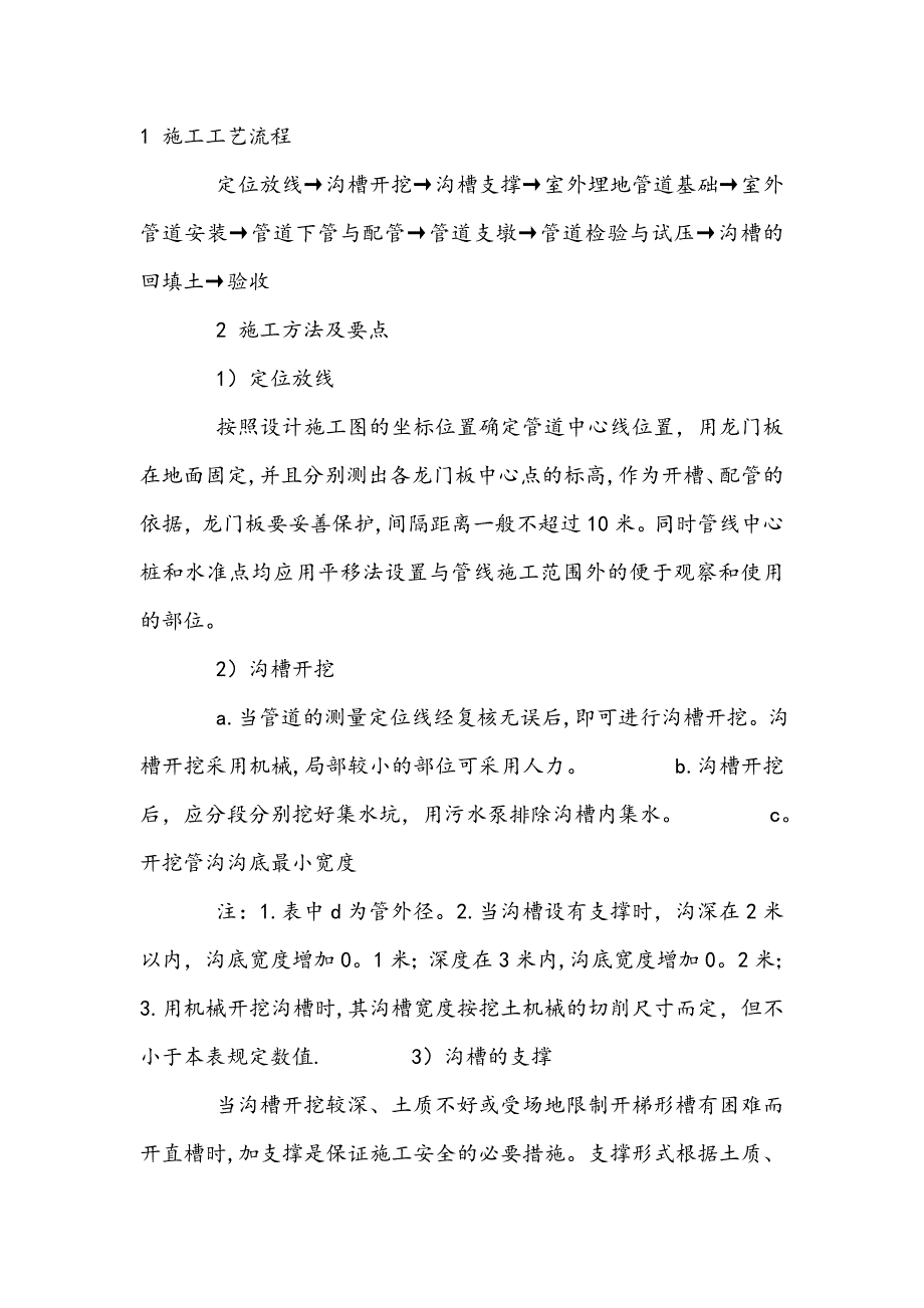 埋地给水管道安装施工方案.doc_第1页