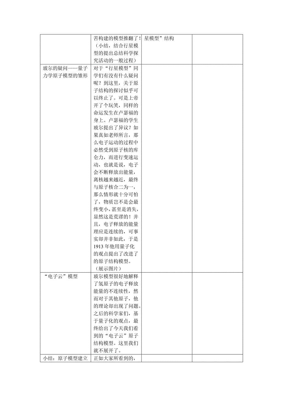 《从葡萄干面包模型到行星模型》教案.doc_第5页