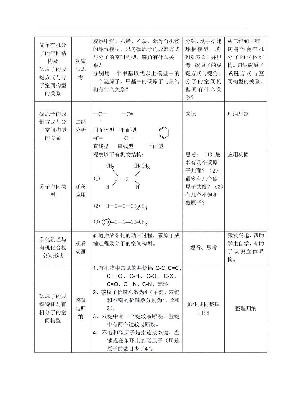 认识有机化合物教案3.14[精选文档]_第5页