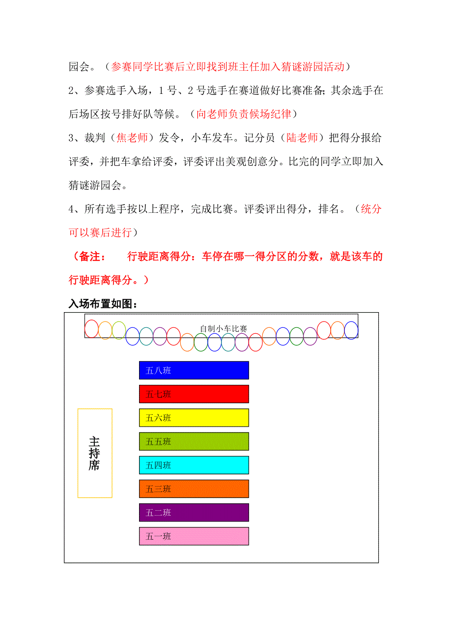 自制小车比赛方案流程_第2页