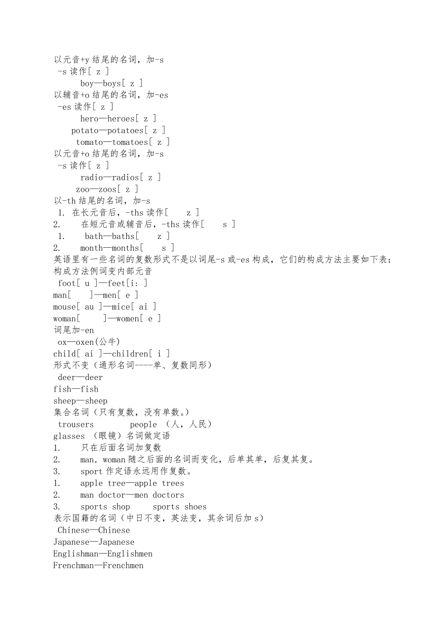 现在分词、名词比较级、最高级、形容词、副词等十一种变化规则_第4页