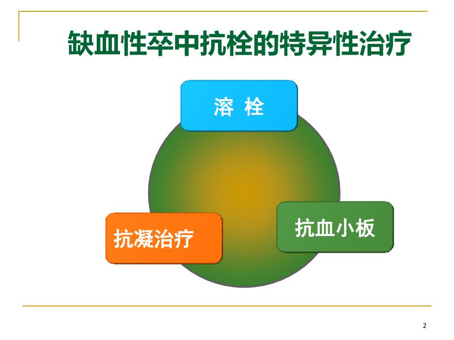 抗凝药物治疗与预防缺血性卒中的进展PPT课件_第2页