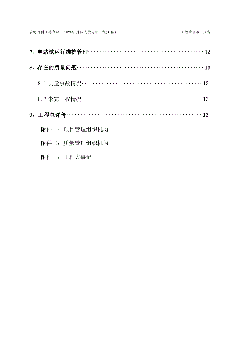 光伏电站工程管理报告竣工报告_第3页