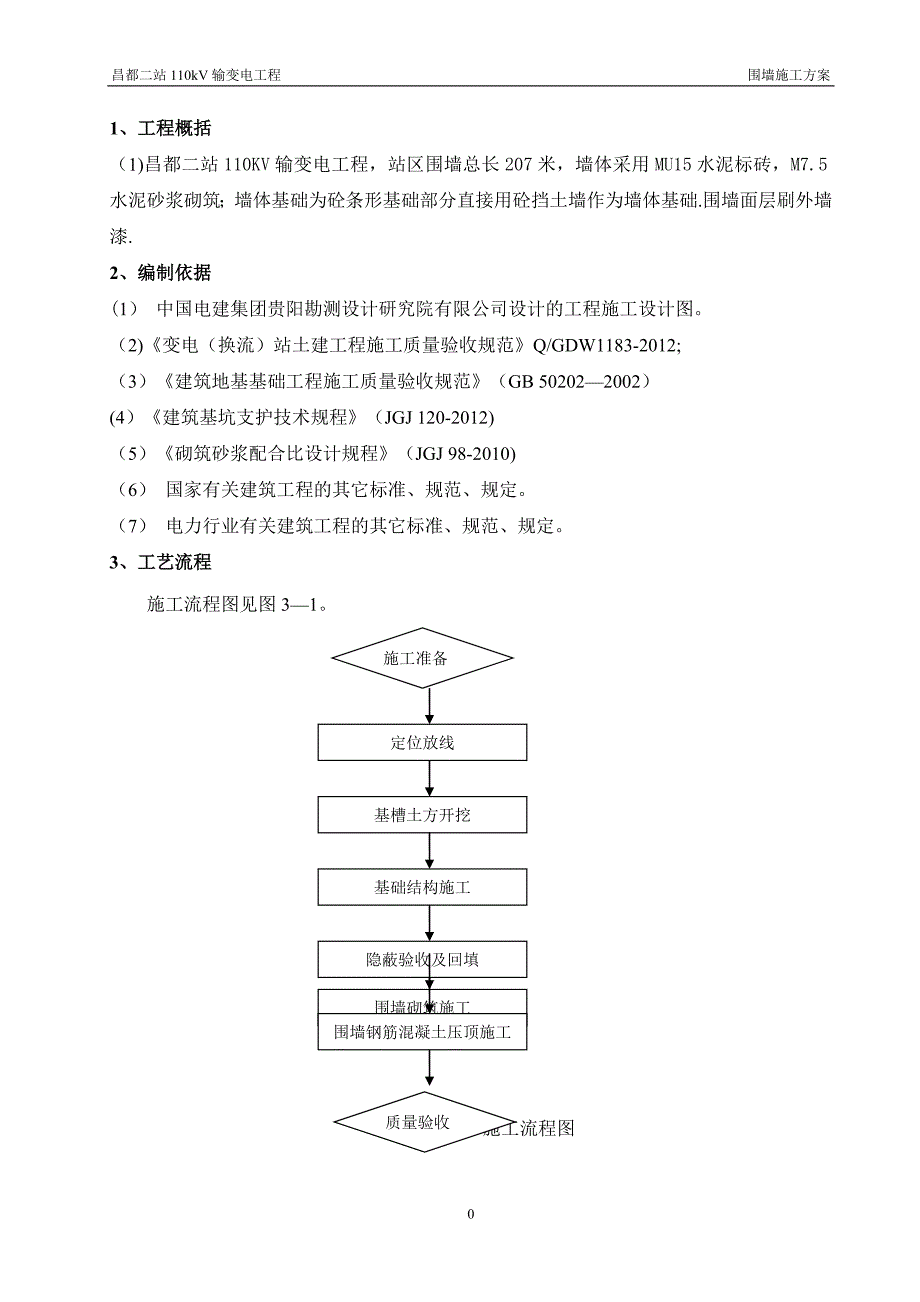 围墙工程施工方案03184_第3页