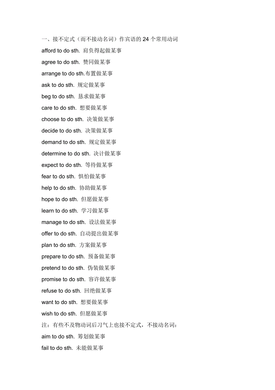 中考英语固定搭配大全_第1页