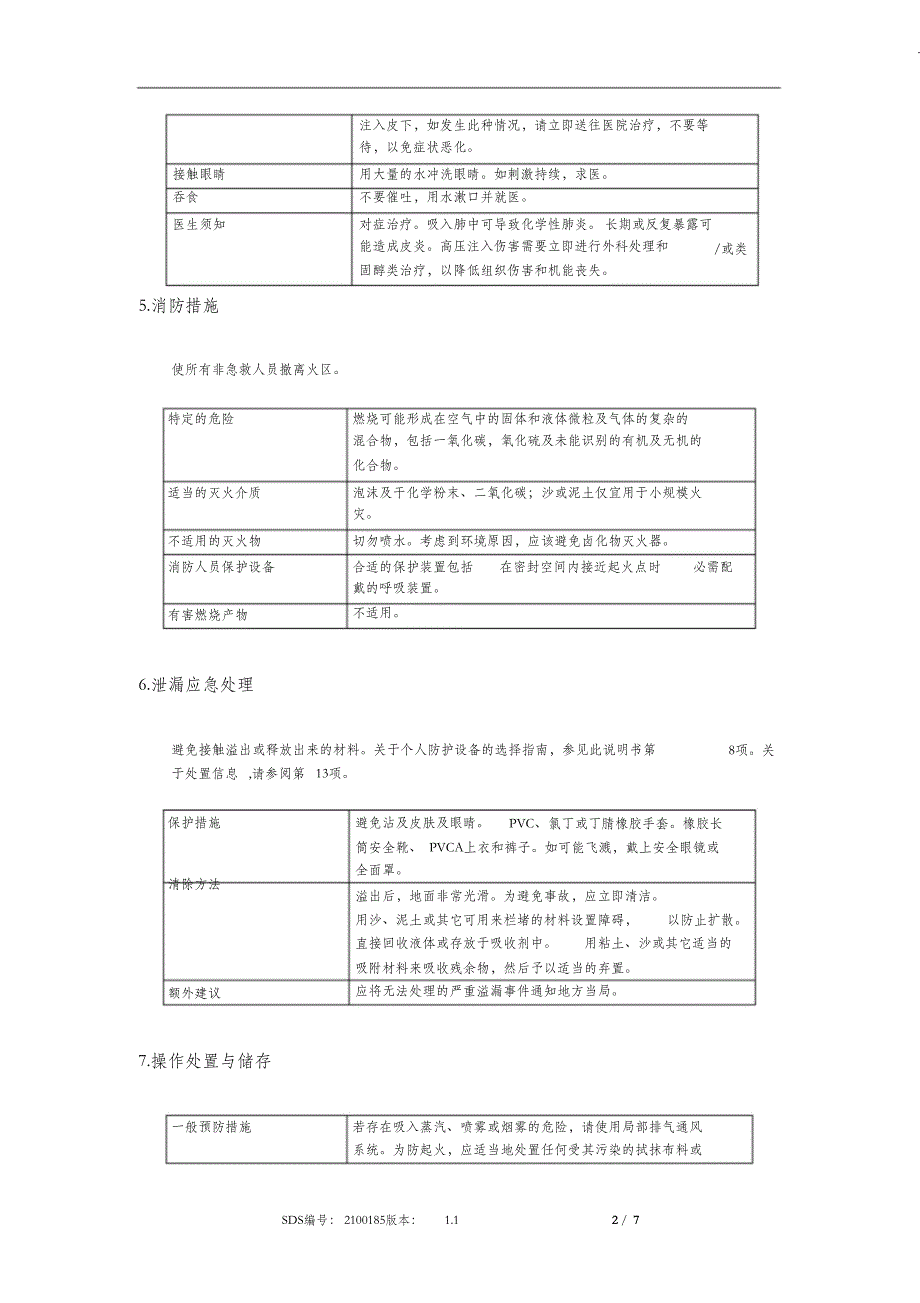 （完整版）抗磨液压油MSDS_第2页