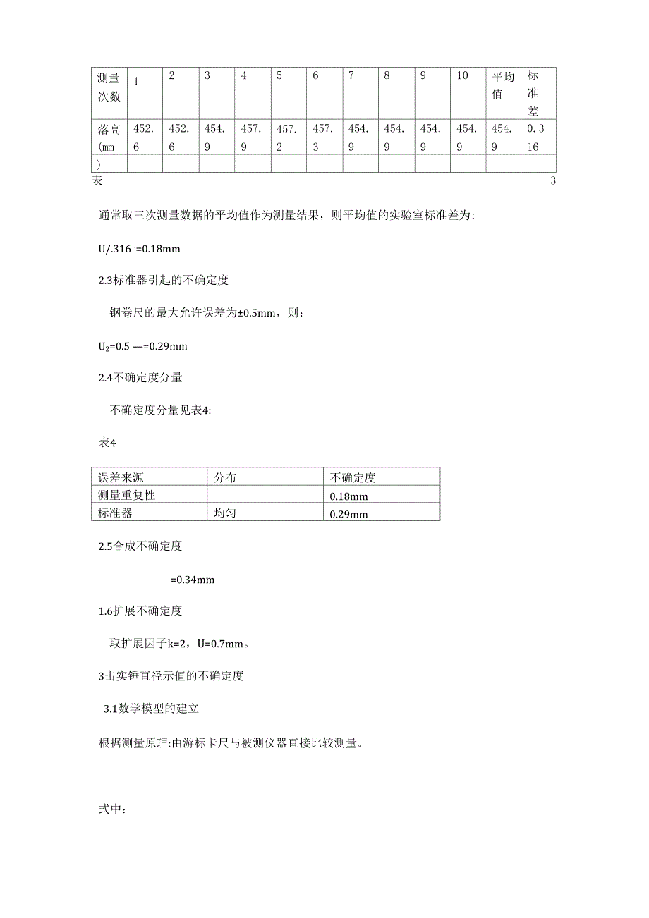 土工击实仪不确定度评定_第3页