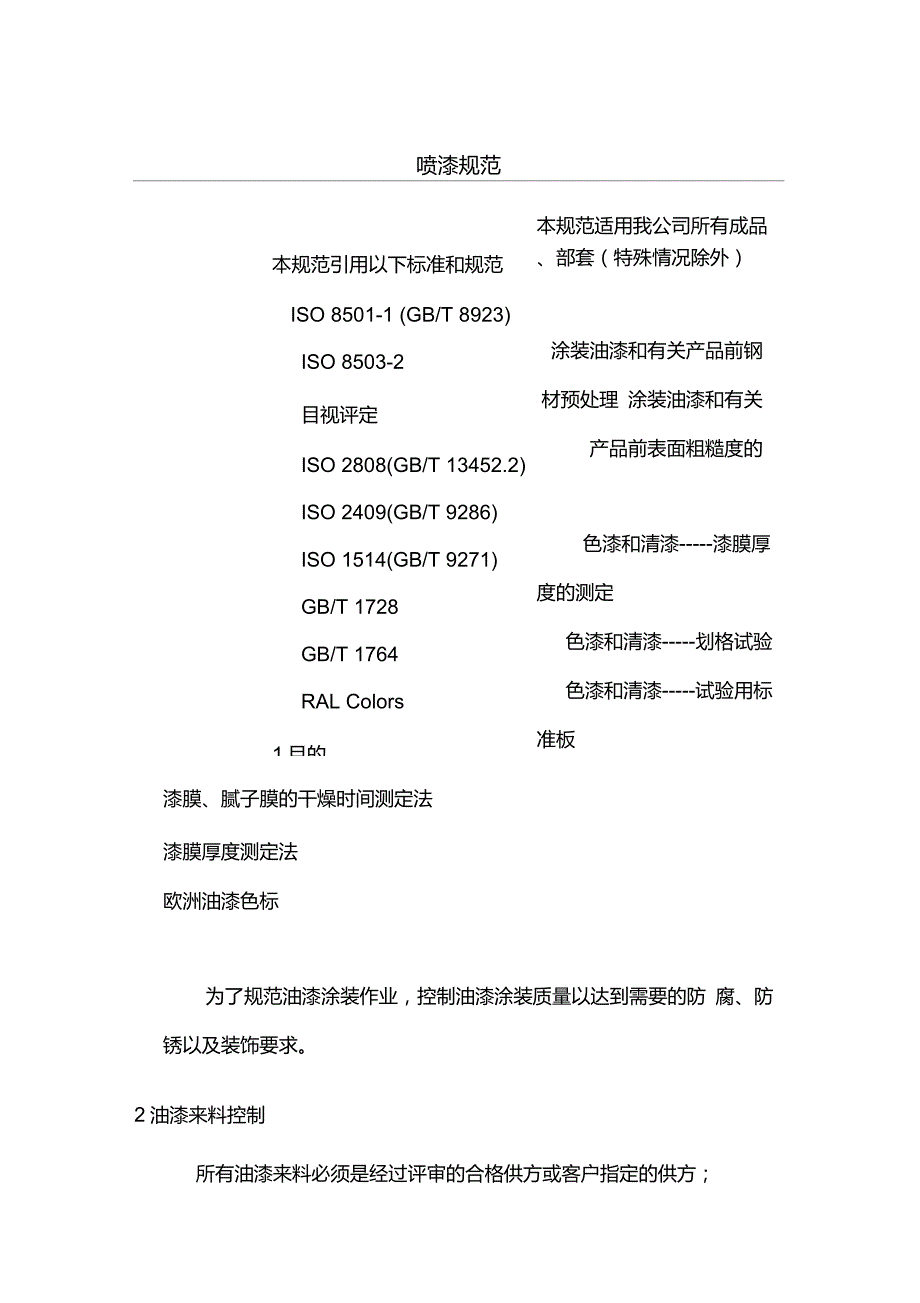 设备表面喷漆规范_第1页