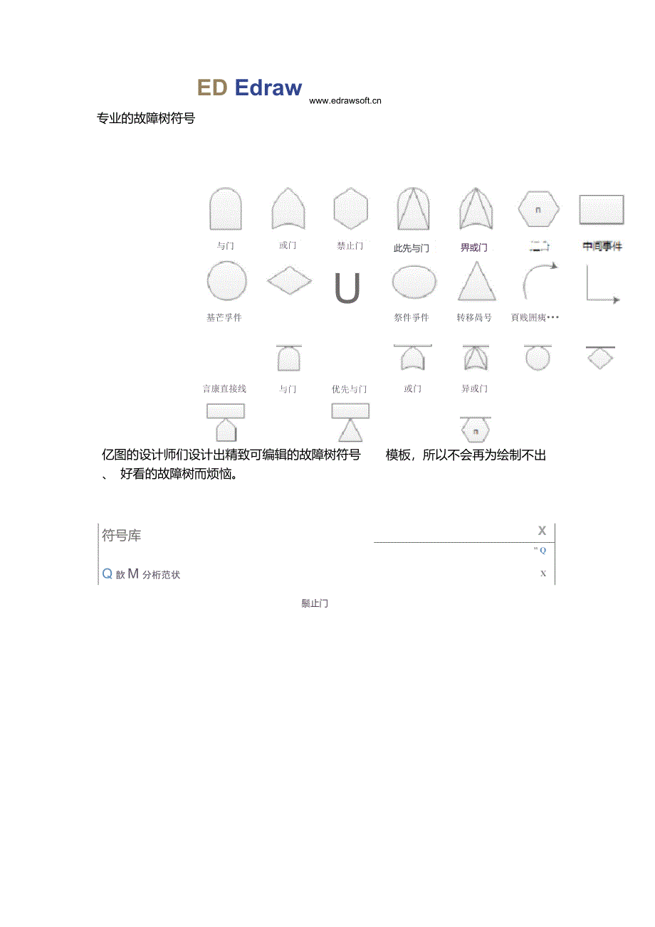 故障树绘制模板及符号大全_第2页