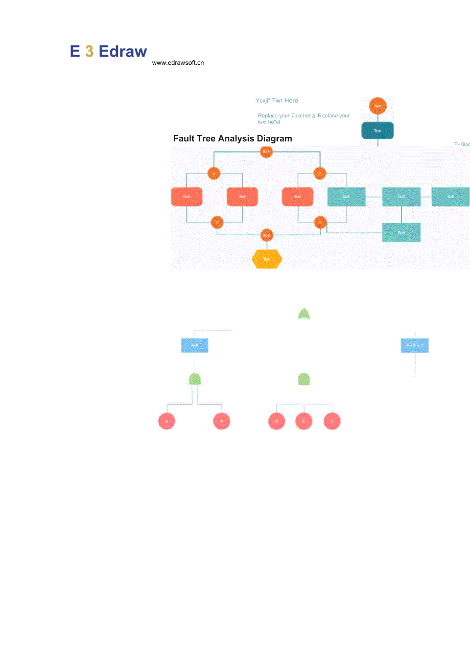 故障树绘制模板及符号大全_第4页
