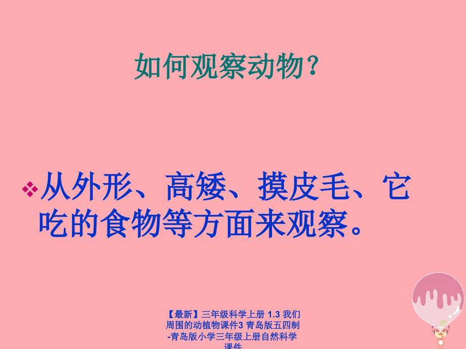 最新三年级科学上册1.3我们周围的动植物课件3青岛版五四制青岛版小学三年级上册自然科学课件_第2页