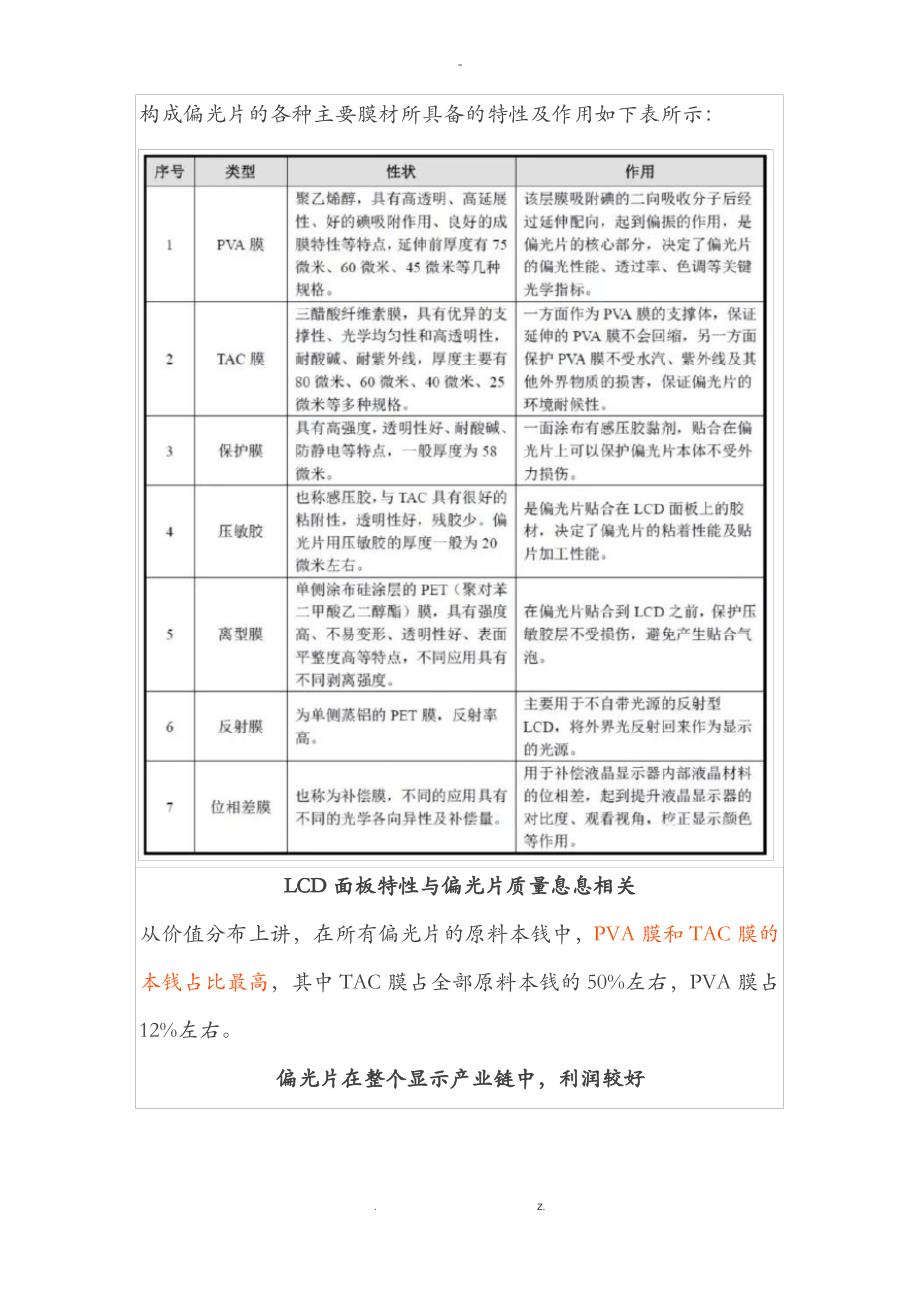 液晶偏光片的组成及应用_第2页