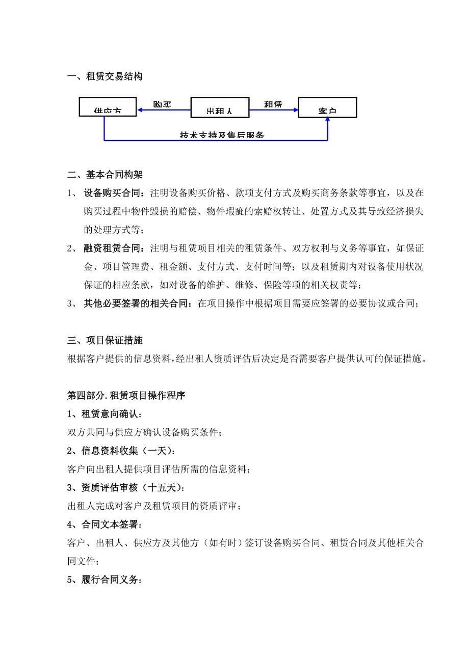 租赁方案建议书_第5页