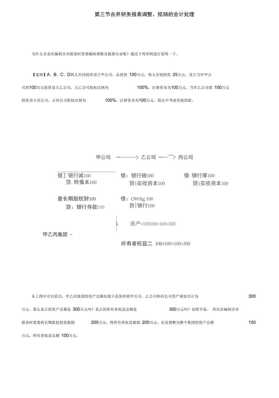 2019中级会计实务84讲第73讲合并财务报表概述(2)_第5页