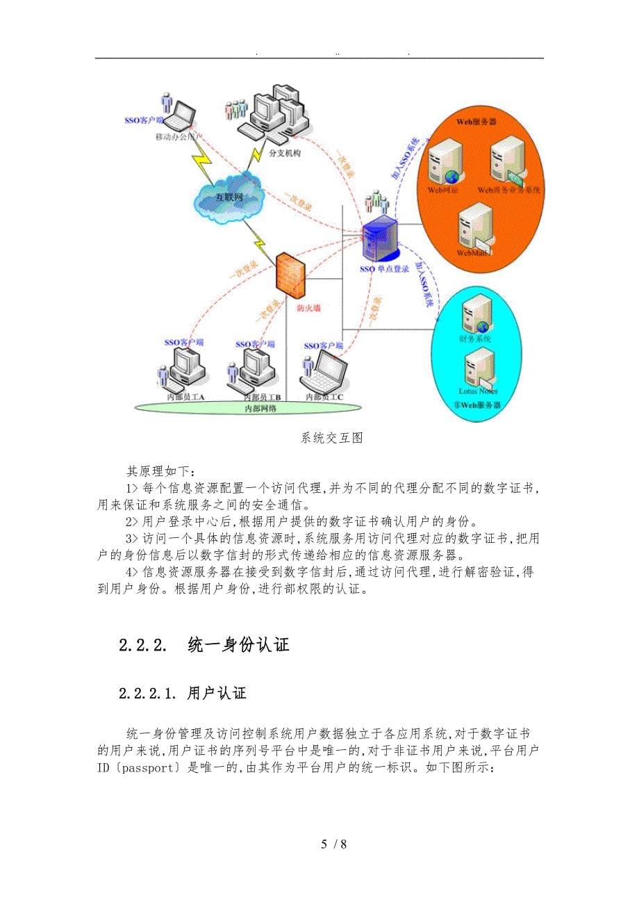 sso_统一身份认证与访问控制解决方案_第5页