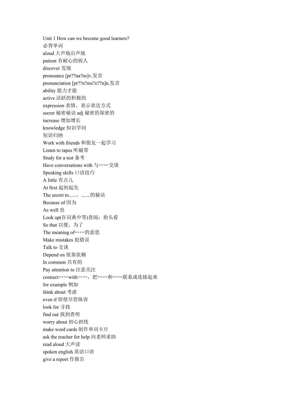 Unit1Howcanwebecomegoodlearners.doc_第1页