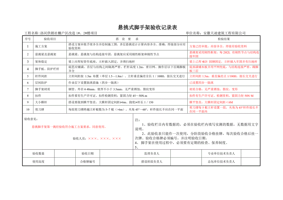 脚手架验收记录表.doc_第2页