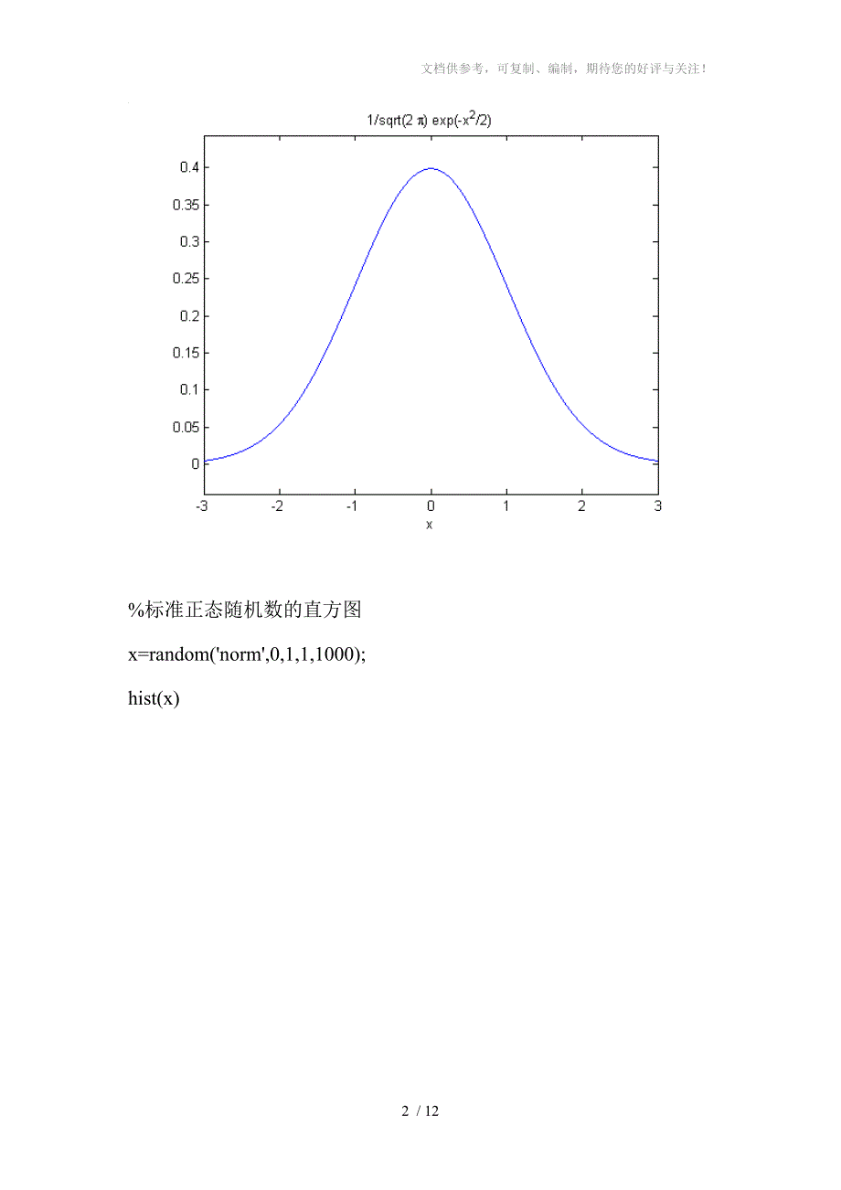 常见分布图形MATLAB编程_第2页