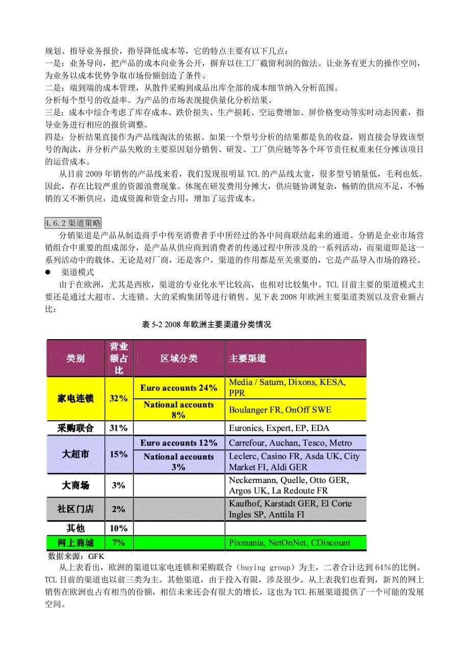 TCL国际化营销战略_第5页