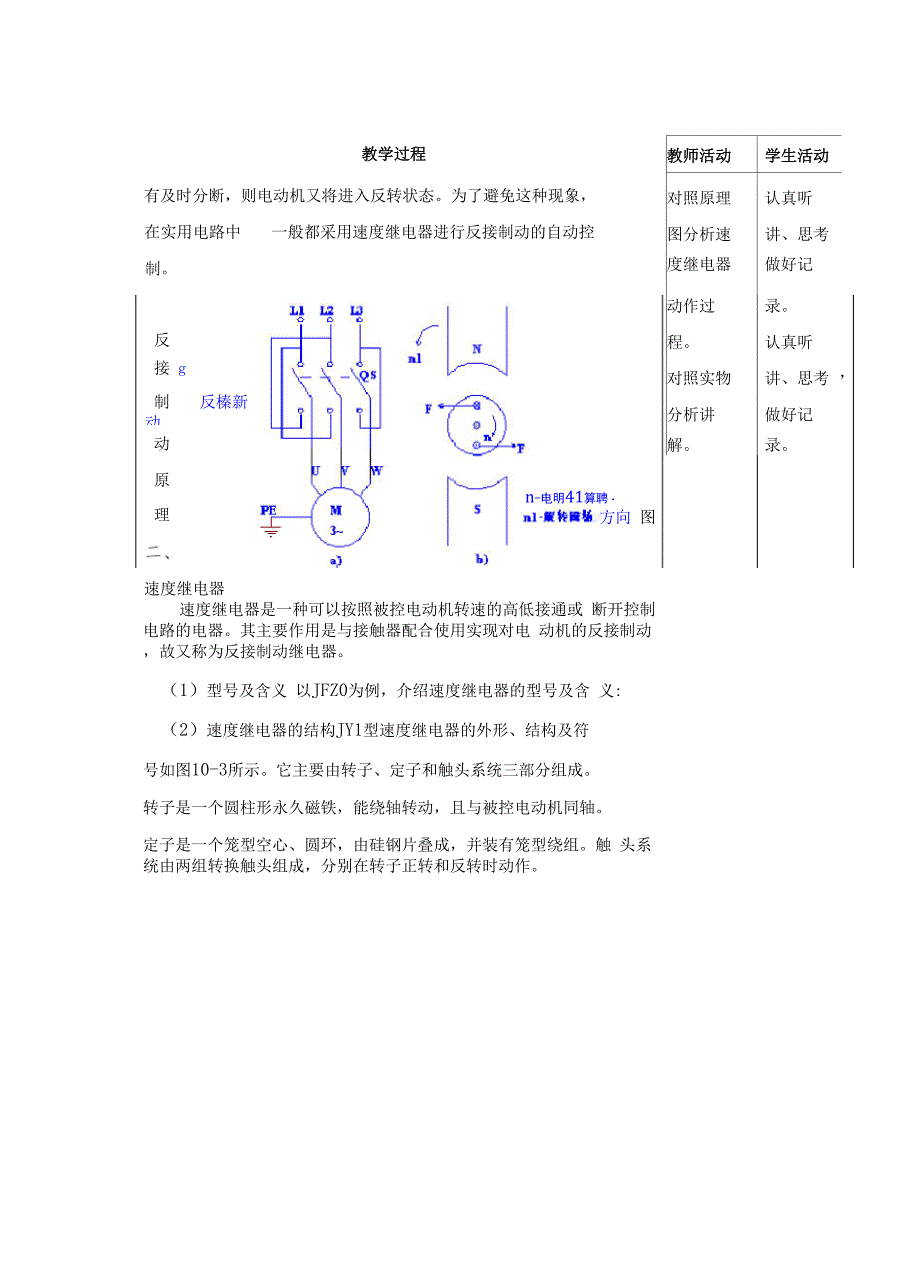 单向启动反接制动控制线路_第3页