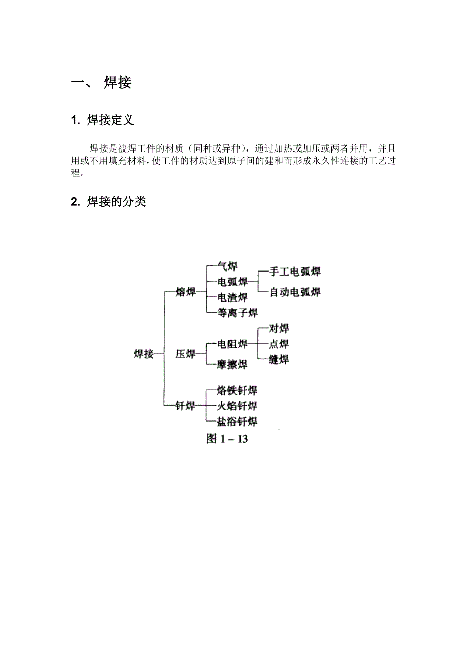 焊接及常见缺陷_第1页