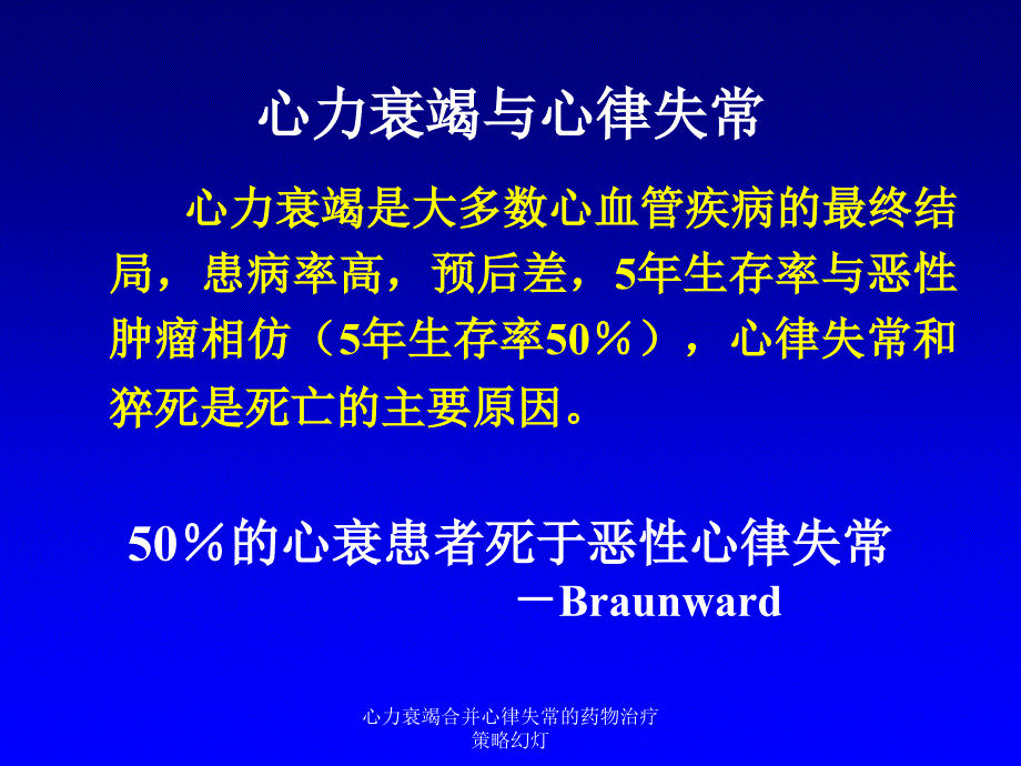 心力衰竭合并心律失常的药物治疗策略幻灯课件_第2页