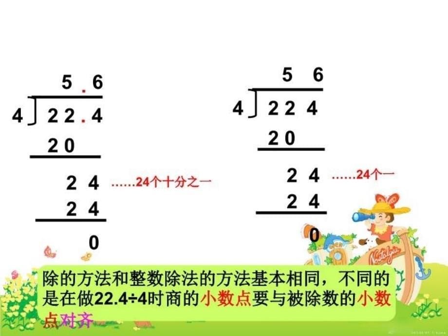 【精品】人教版小学五年级上册数学《除数是整数的小数除法》课件（可编辑）_第5页