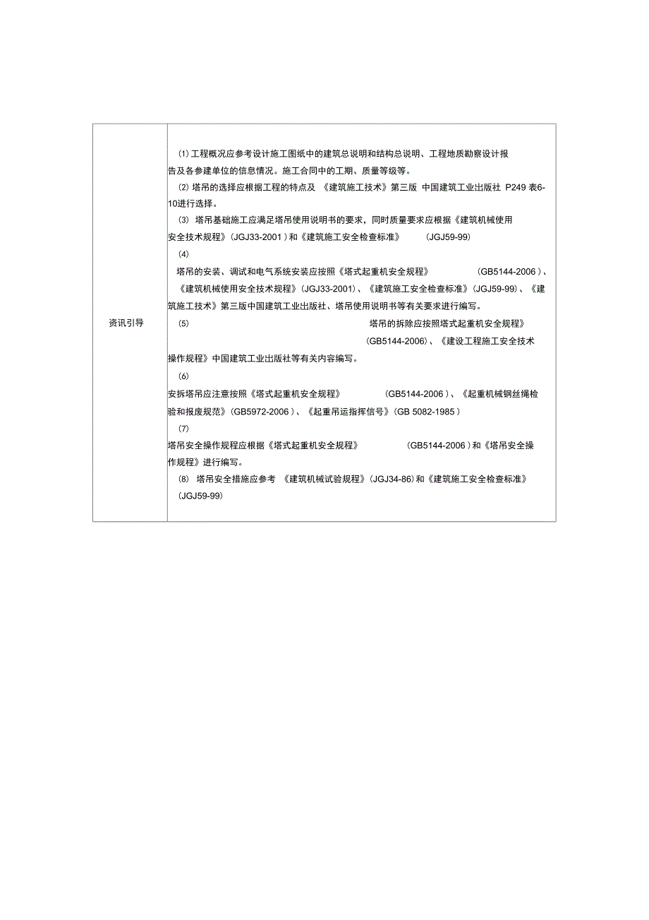 学习情境二学生公寓塔吊安拆工程专项安全文明施工方案_第4页