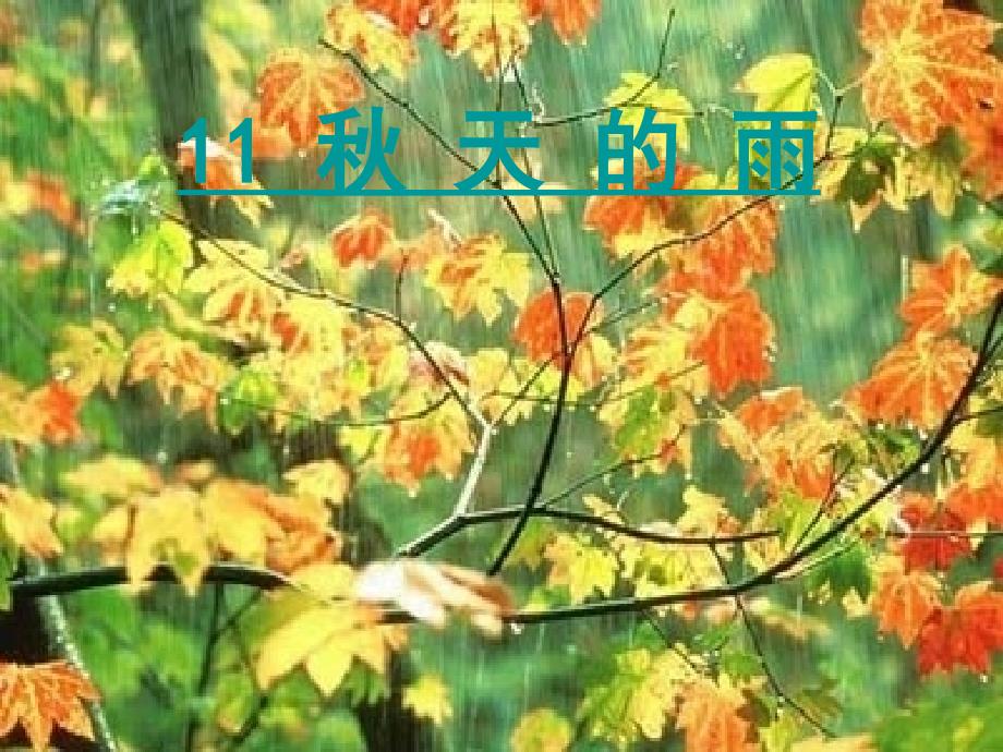 《秋天的雨》 (3)_第1页