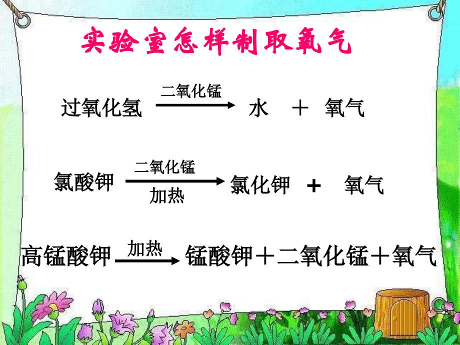 实验活动一氧气的实验室制取和性质_第3页