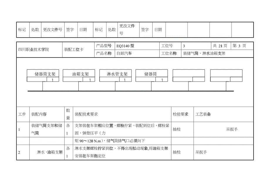 汽车制造工艺毕业设计_第4页