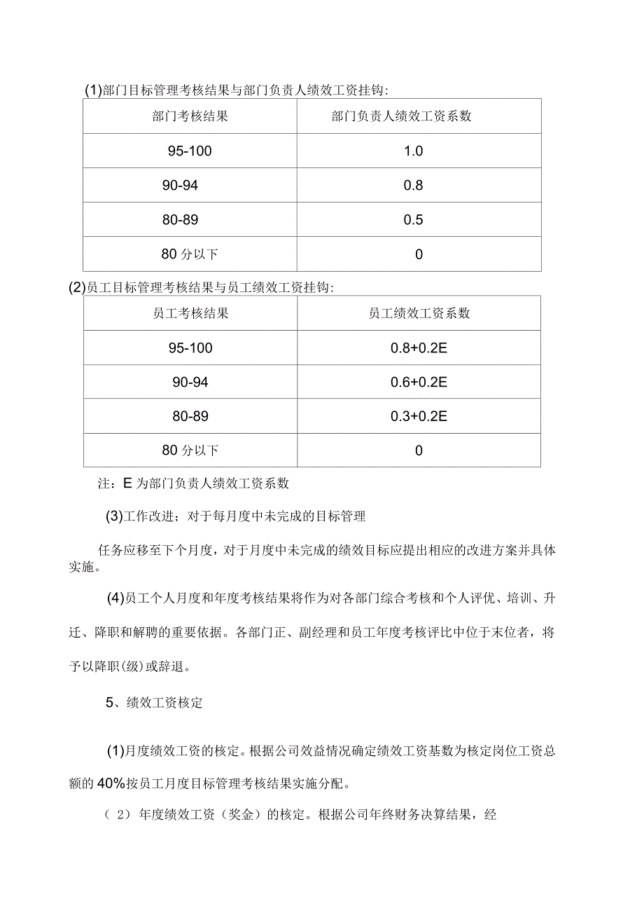 湖南金海目标管理与绩效考核制度_第3页