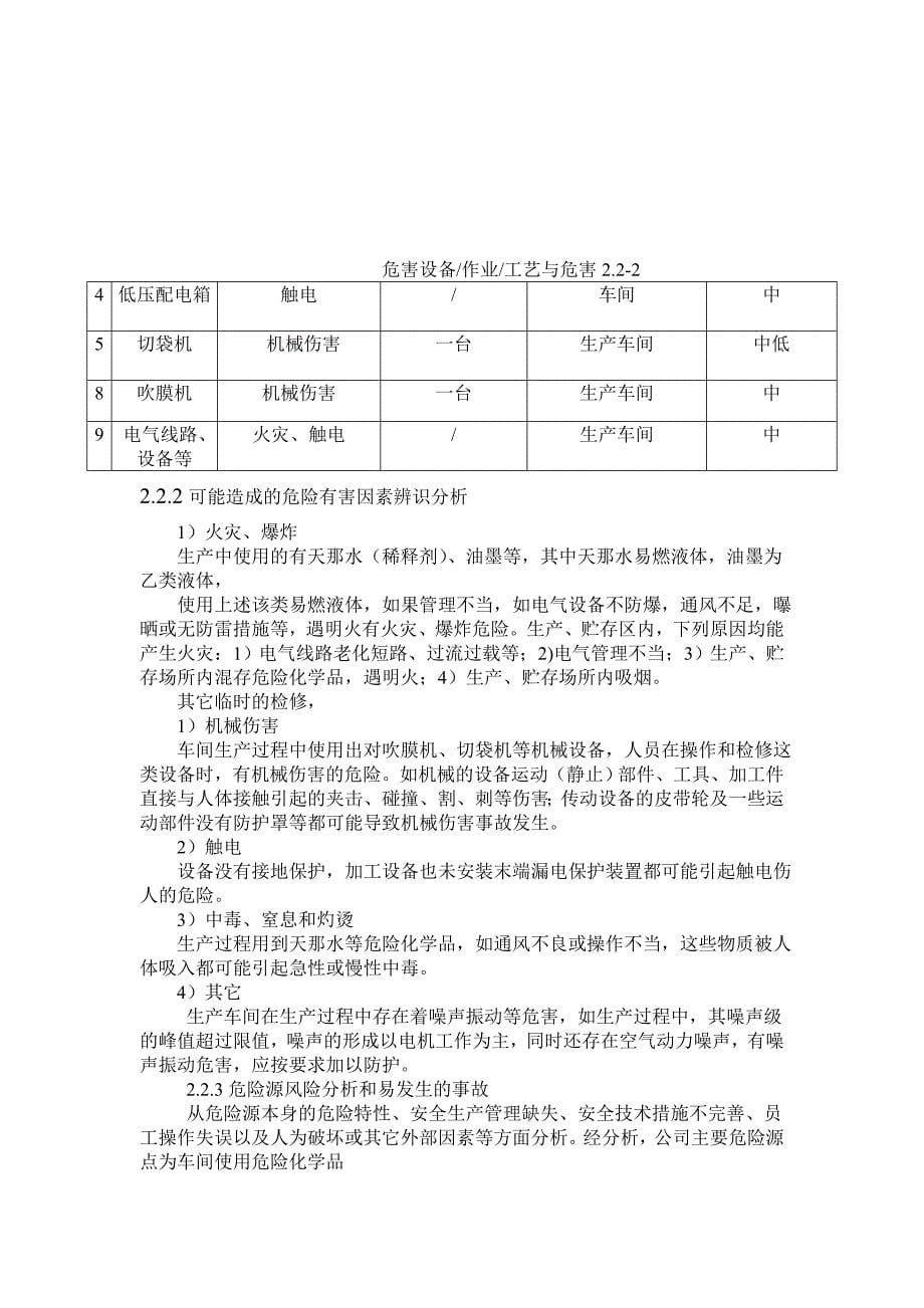 包装材料有限公司安全生产事故应急预案_第5页