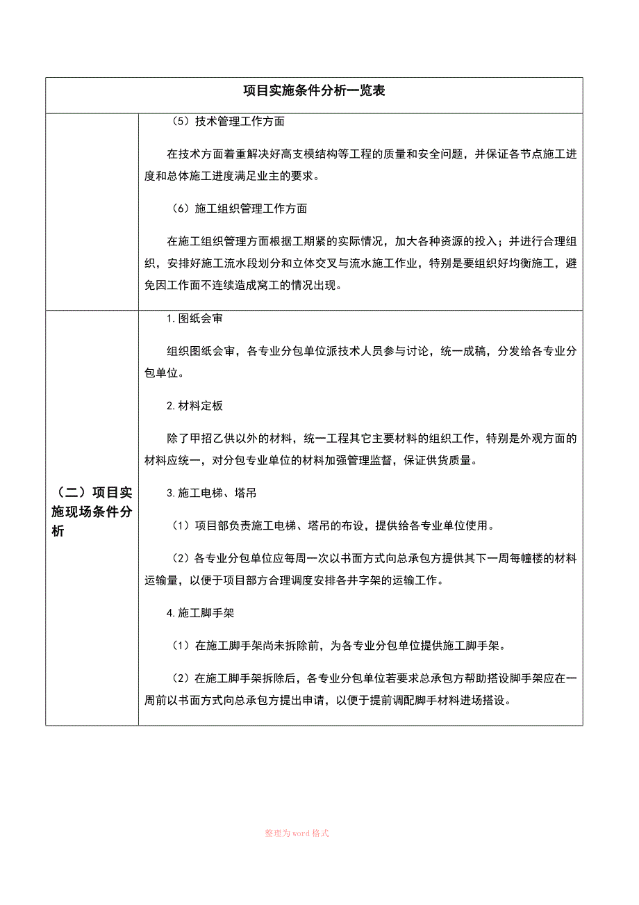 工程实施条件分析(模板)_第3页