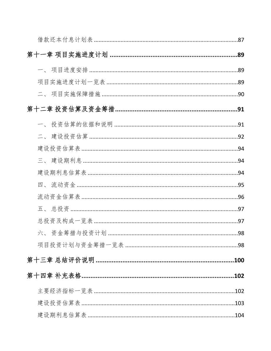 江北区关于成立LED模组公司可行性研究报告(DOC 81页)_第5页